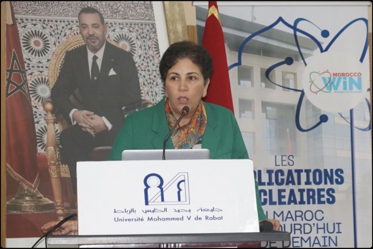 سابقة تاريخية: مغربية تتولى أعلى منصب نسائي في المجلس الدولي النووي سابقة تاريخية: مغربية تتولى أعلى منصب نسائي في المجلس الدولي النووي