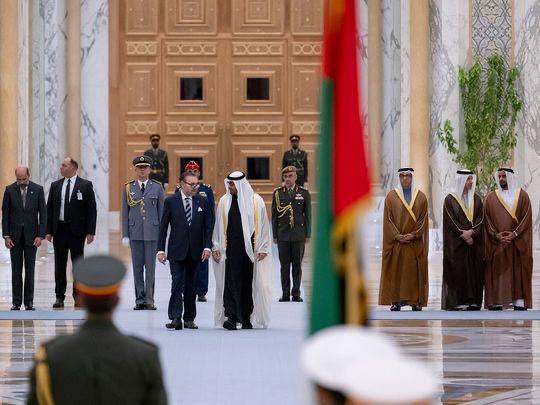 Le Roi Mohammed VI en visite officielle aux Emirats8