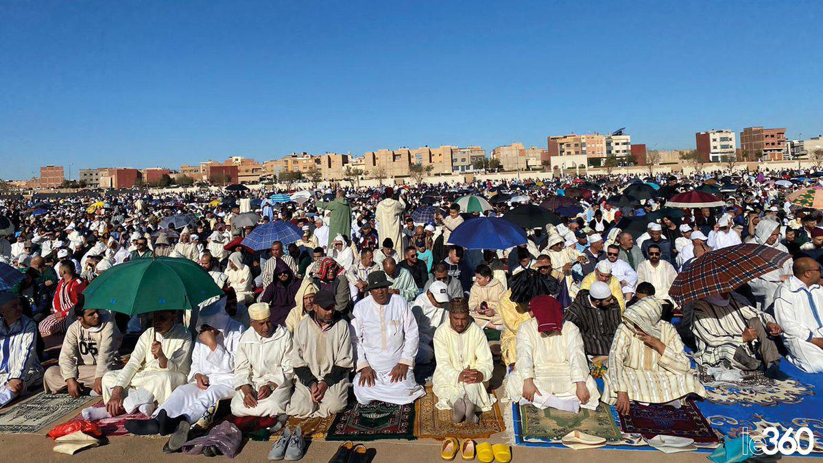 L'ambiance de la prière de l'Aïd al-Fitr 🌙🇲🇦0