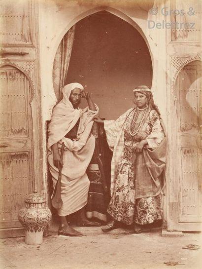 زوجان مغربيان حوالي عام 1870