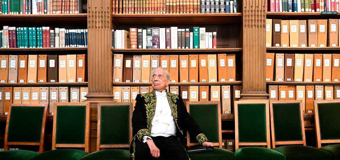 Mario Vargas Llosa : un académicien de l'immortalité
