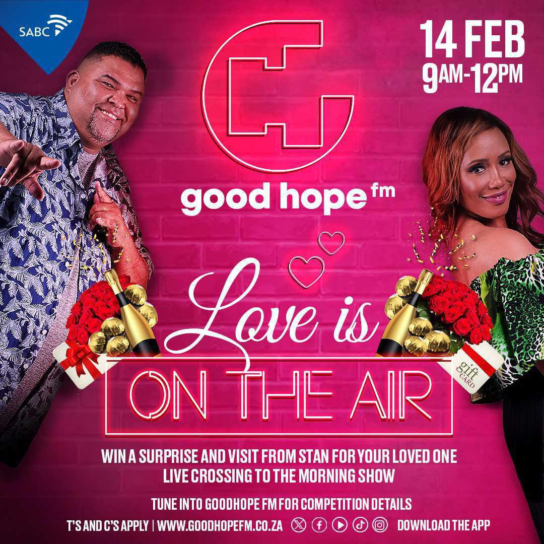 Good Hope FM will up that rhythm, by surprising your loved one with an exceptional gesture.