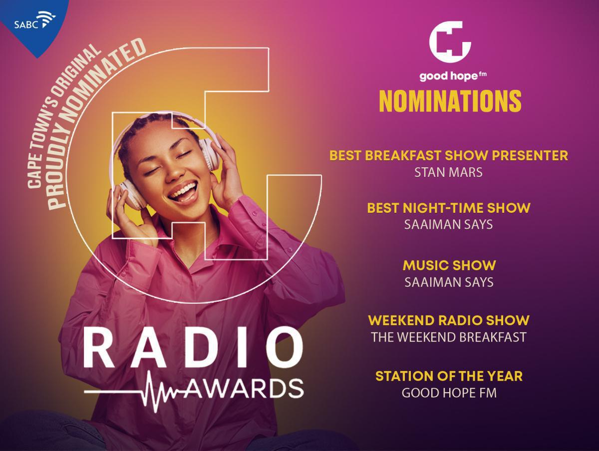 GOOD HOPE FM NOMINATED FOR STATION OF THE YEAR AND 4 OTHER AWARDS AT THE 2024 RADIO AWARDS