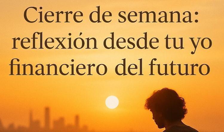 Cierre de semana: reflexión desde tu yo financiero del futuro