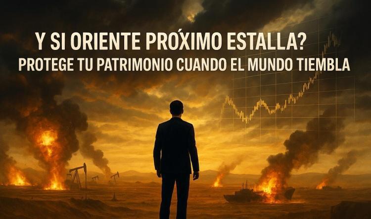 🌍 ¿Y si Oriente Próximo estalla? Cómo proteger tu patrimonio cuando el mundo tiembla
