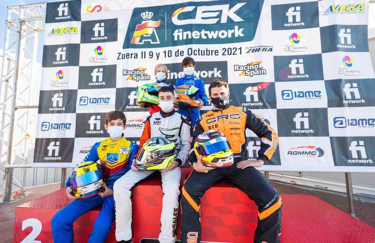 El CEK Finetwork corona a los nuevos campeones de Karting