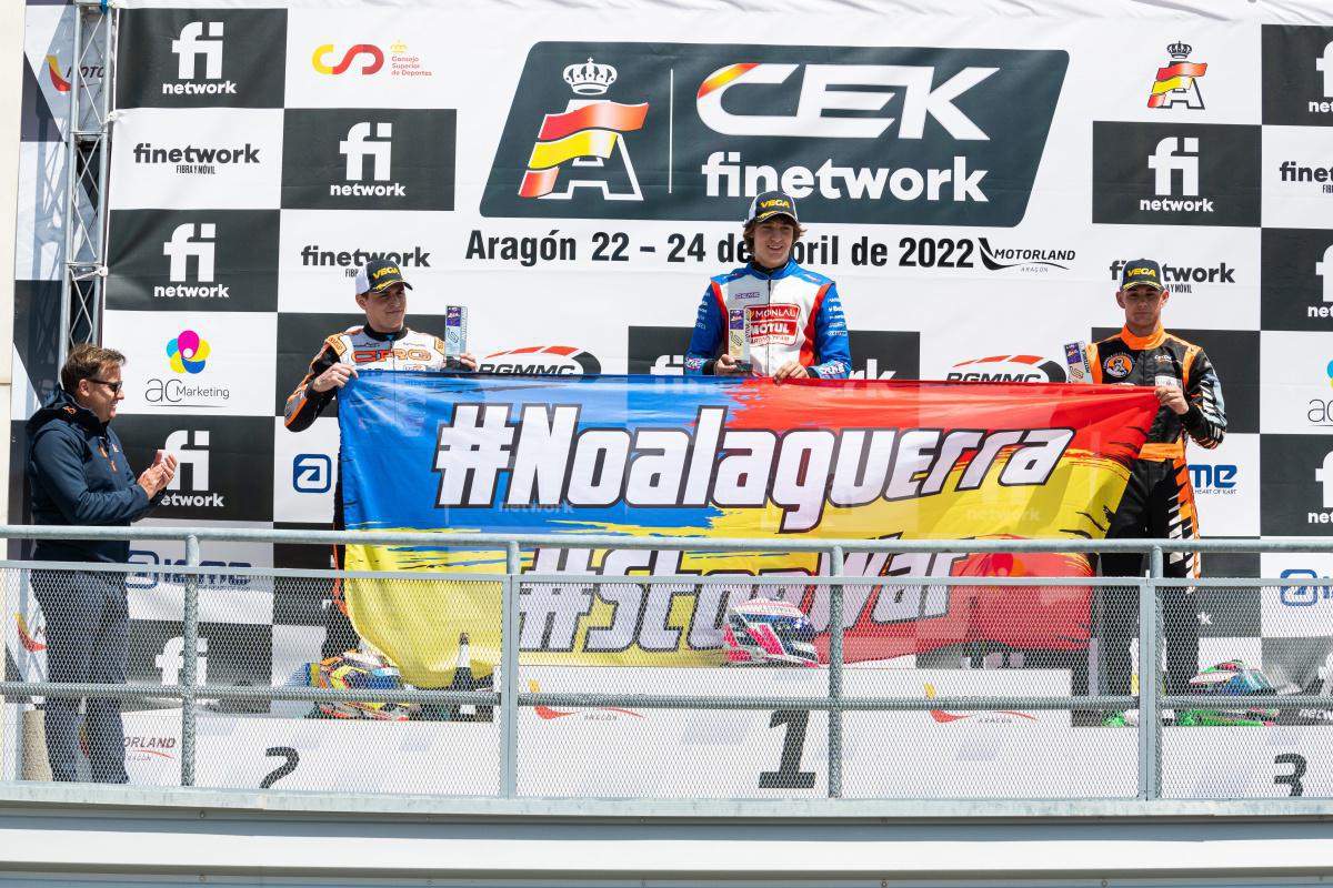 Nueve ganadores y 22 pilotos en el podio en Motorland Aragón para abrir la temporada 2022