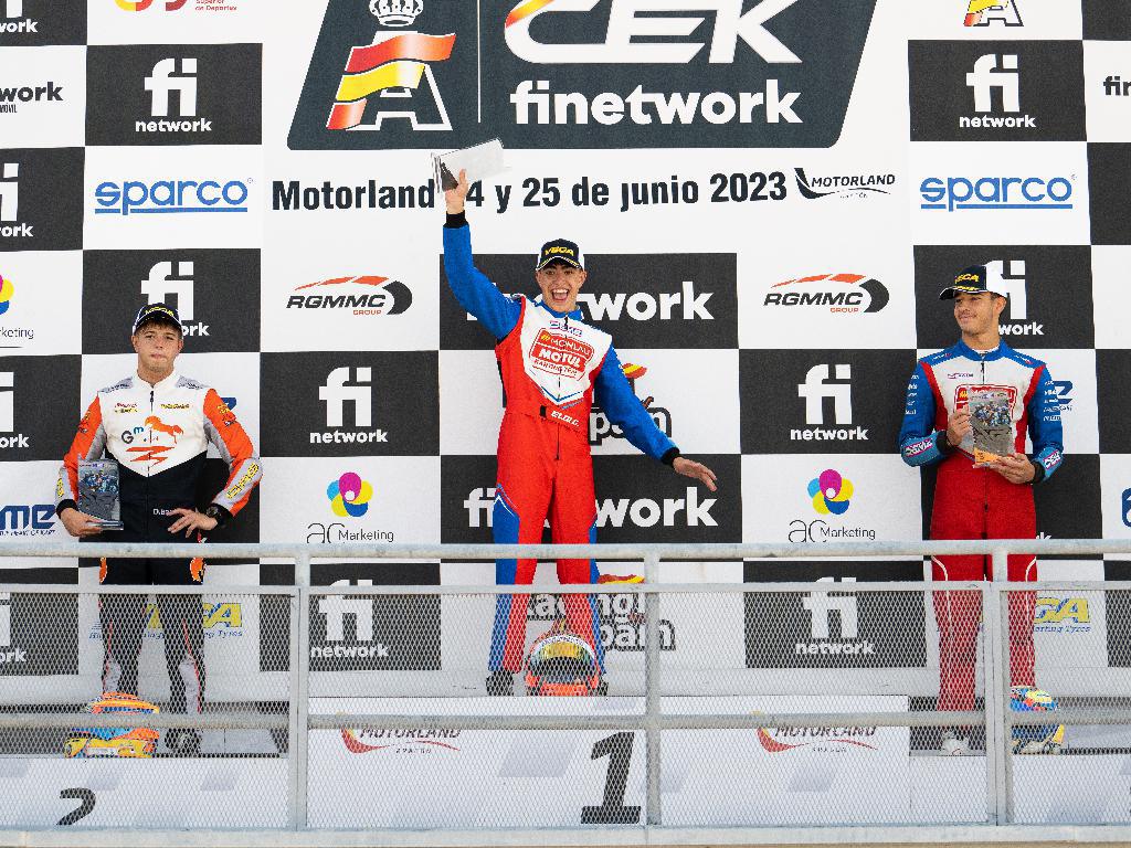 Perfilados los favoritos a los títulos nacionales tras las carreras en Motorland Aragón