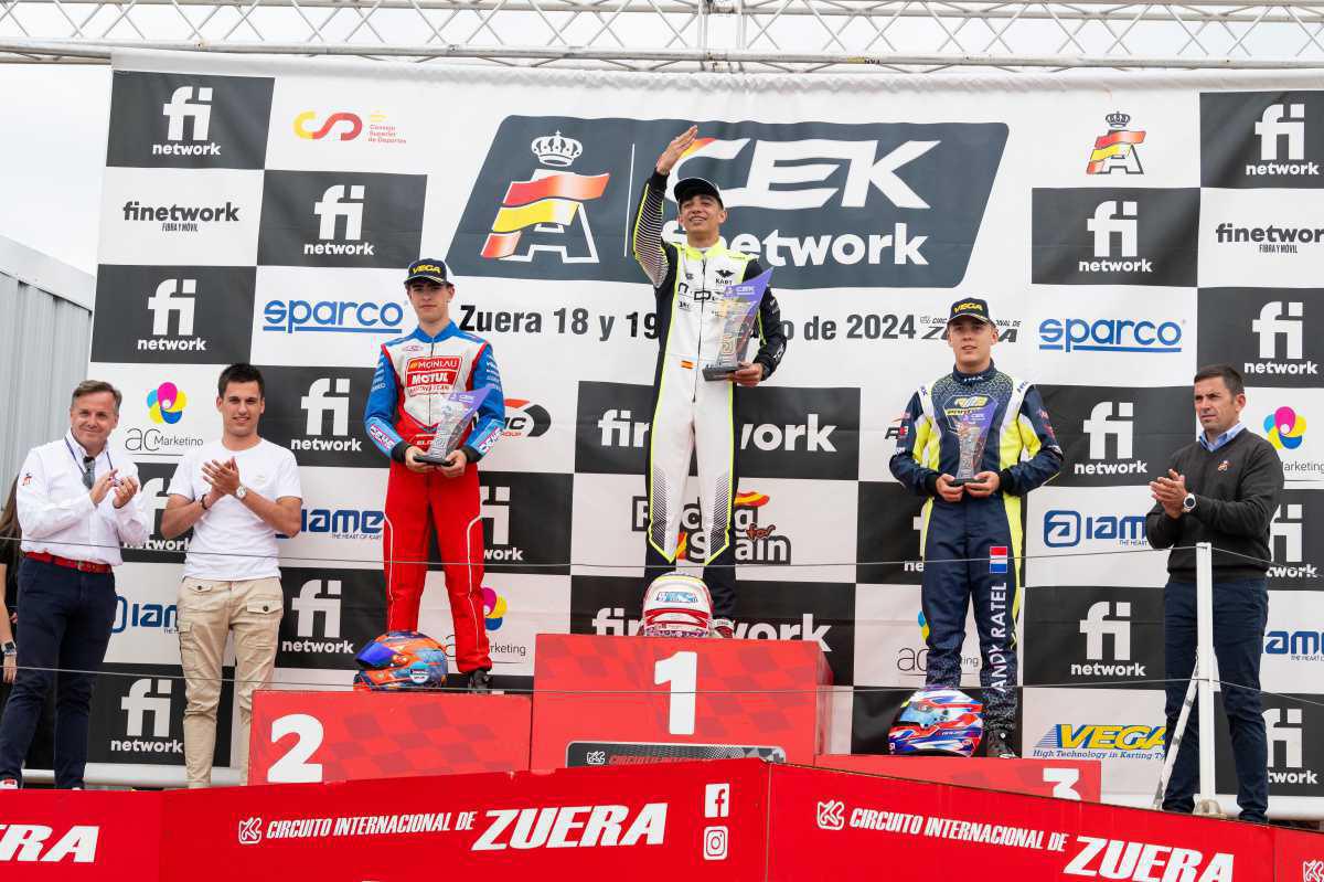 El CEK Finetwork cierra un domingo de 'photo-finish' en Zuera El CEK Finetwork cierra un domingo de 'photo-finish' en Zuera