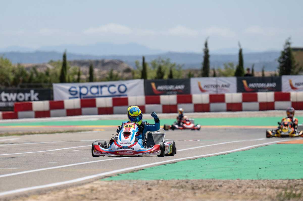 Ajustadas batallas y 12 ganadores diferentes en las carreras de MotorLand Aragón