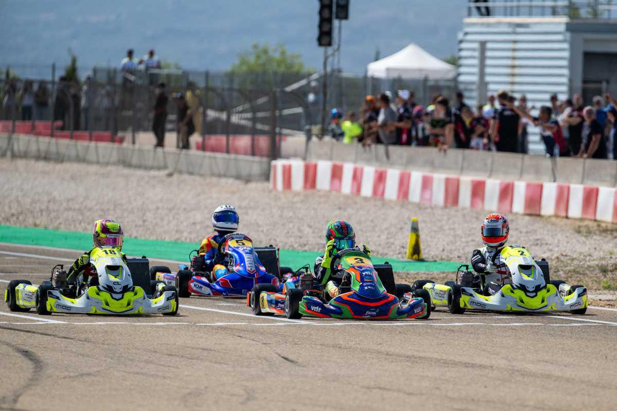 Ajustadas batallas y 12 ganadores diferentes en las carreras de MotorLand Aragón