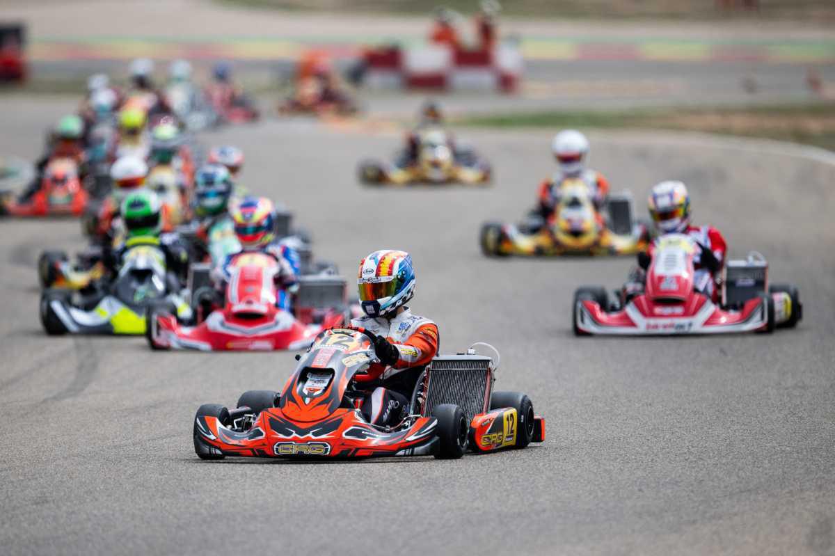 Espectacular jornada clasificatoria en MotorLand Aragón para inaugurar el CEK Finetwork 2025