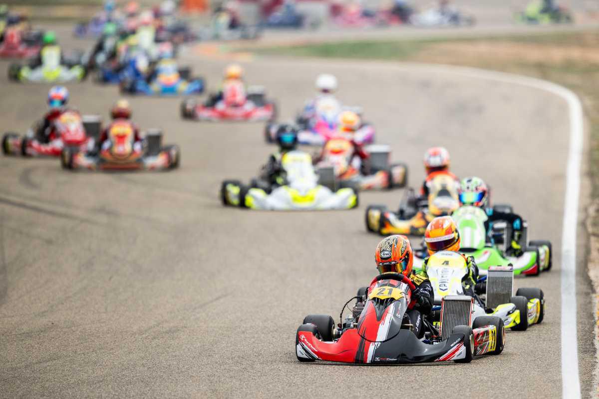 Espectacular jornada clasificatoria en MotorLand Aragón para inaugurar el CEK Finetwork 2025