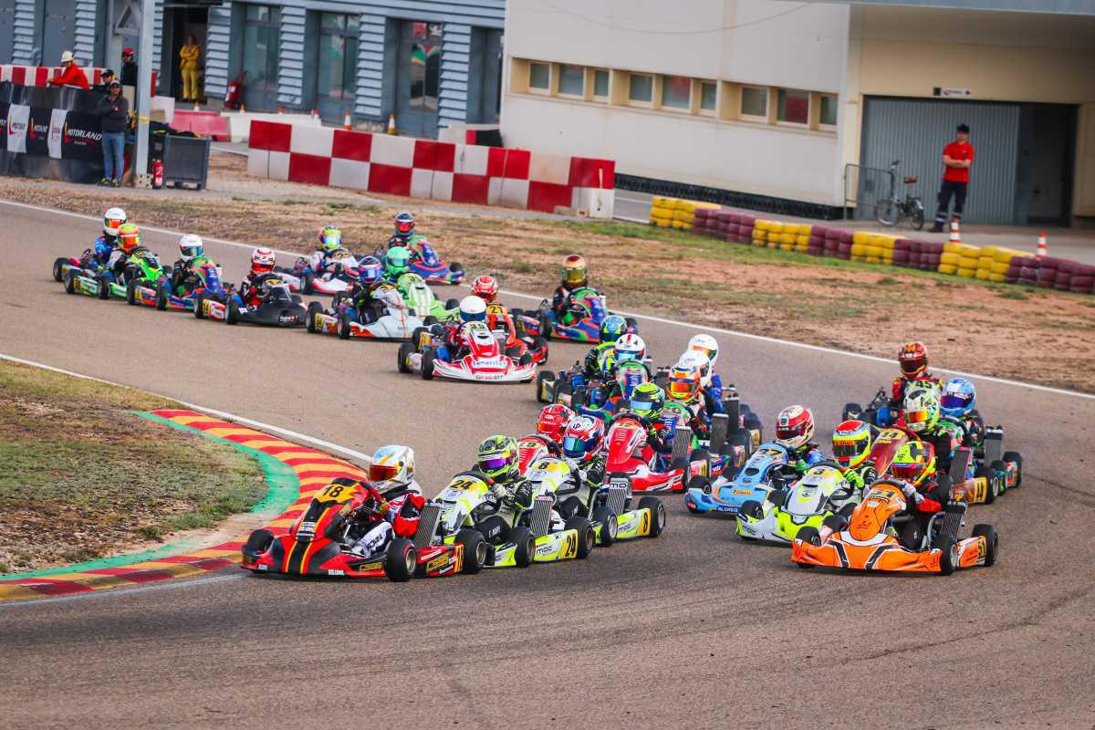 Espectacular jornada clasificatoria en MotorLand Aragón para inaugurar el CEK Finetwork 2025