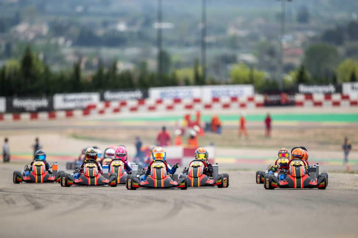 Espectacular jornada clasificatoria en MotorLand Aragón para inaugurar el CEK Finetwork 2025