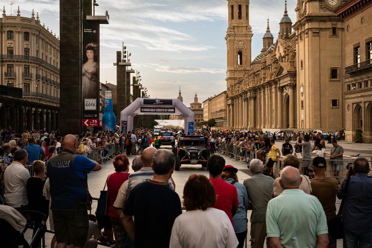Presentación del VI Cierzo Rally Ejército de Tierra Presentación del VI Cierzo Rally Ejército de Tierra