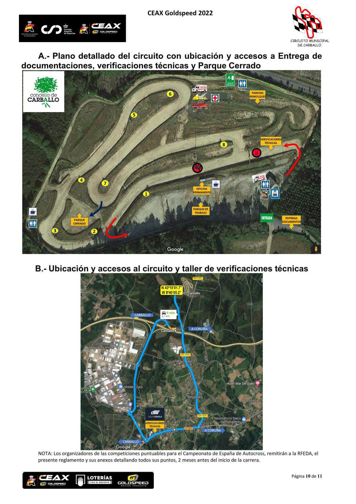 Carballo cierra la primera parte de la temporada del CEAX Goldspeed Carballo cierra la primera parte de la temporada del CEAX Goldspeed