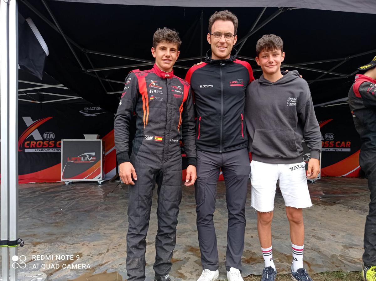 Miguel Gayoso consigue su primera victoria en la Cross Car Academy Trophy Miguel Gayoso consigue su primera victoria en la Cross Car Academy Trophy