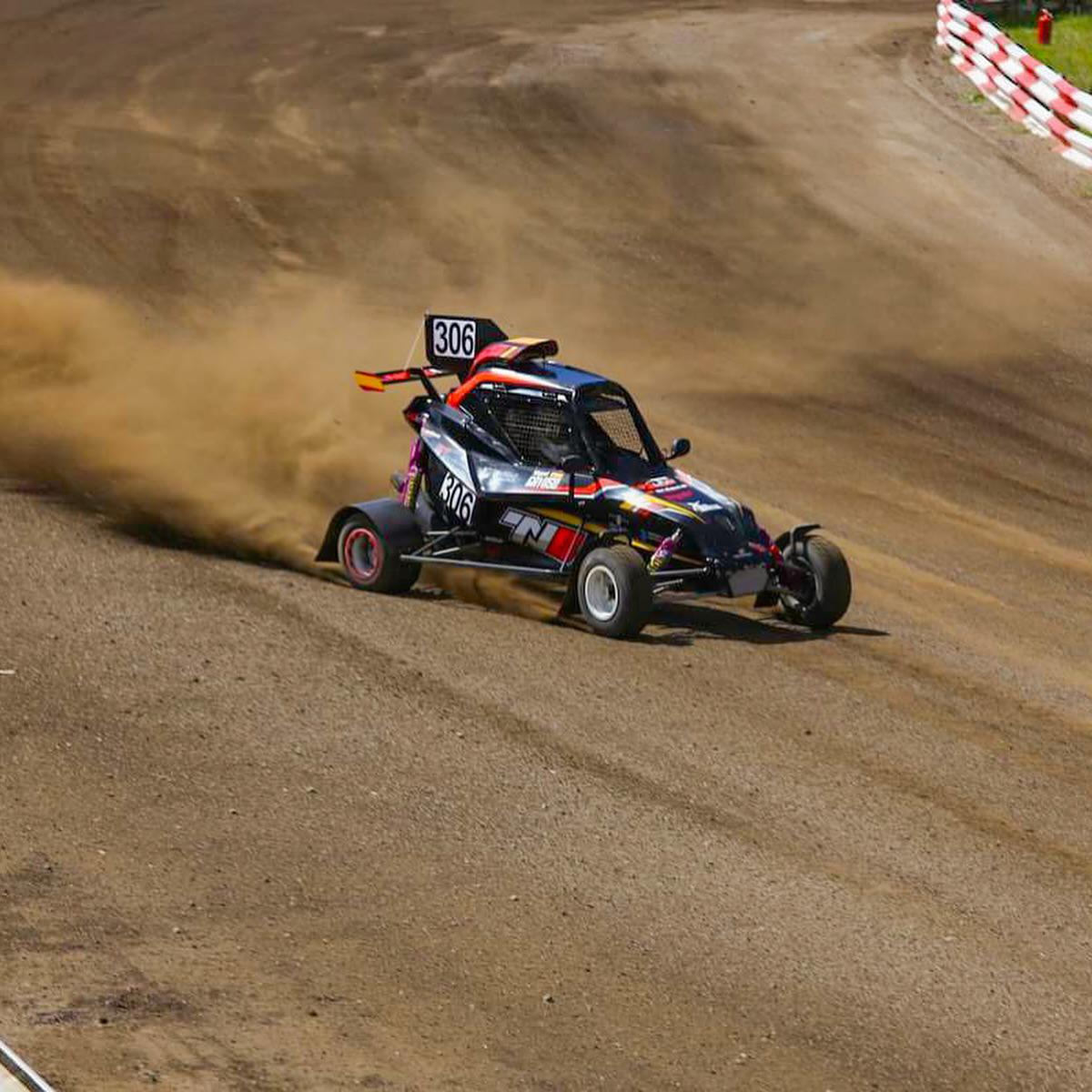 Tercer podio consecutivo para Miguel Gayoso en el Campeonato de Europa FIA de Autocross