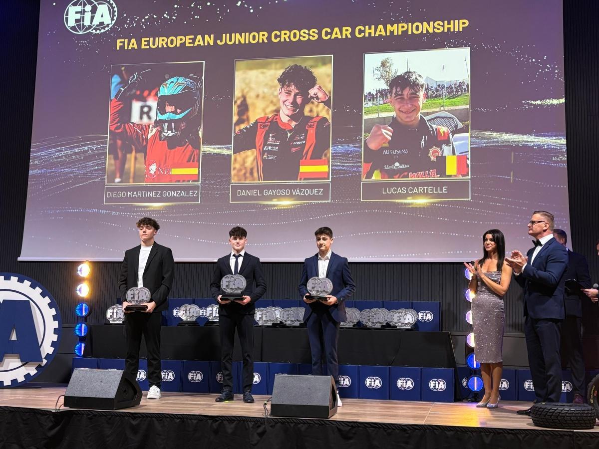 Los pilotos españoles protagonizan los podios de CrossCar en la Gala Off Road de la FIA