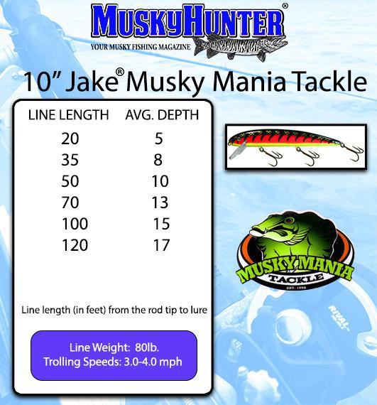 10" Jake - Musky Mania Tackle 