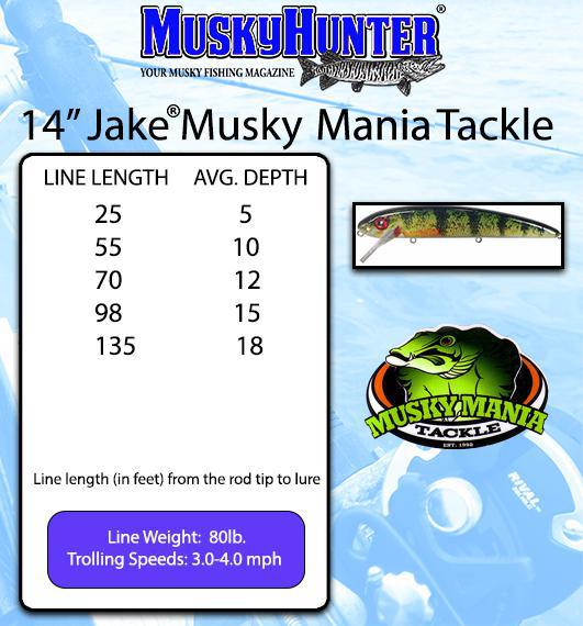 14" Jake - Musky Mania Tackle