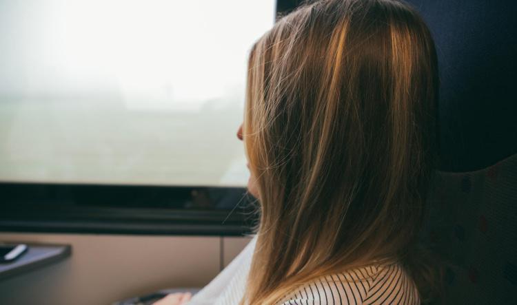 Meditating in public transportation?