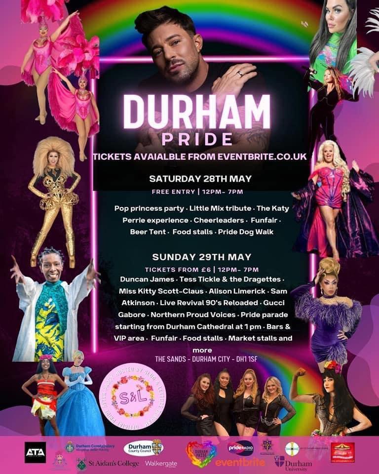 Durham Pride 28th May 2022