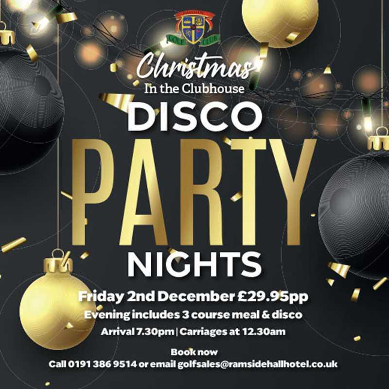 Christmas Disco Party Nights in the Clubhouse