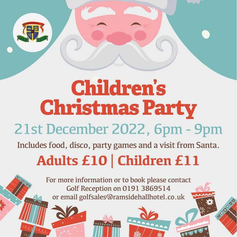 Ramside Golf Club Children's Christmas Party