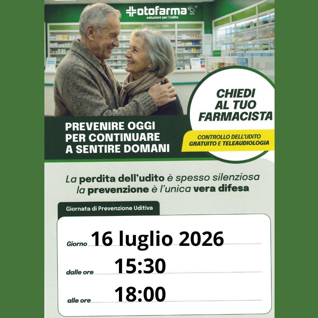 Visita gratuita dell'udito con Otofarma 🦻🏻