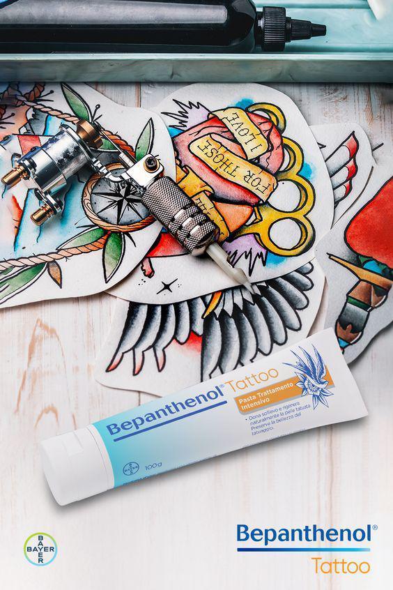 Bepanthenol Tattoo Pasta: il trattamento ideale per i tuoi tatuaggi 🖤