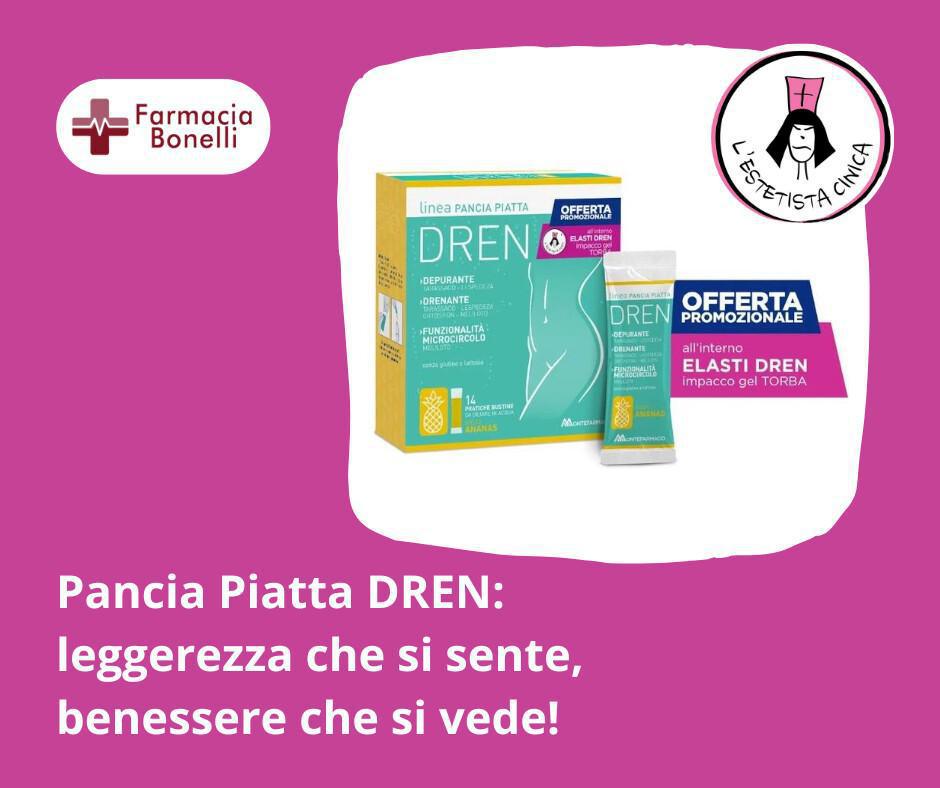 Pancia Piatta DREN con impacco gel.