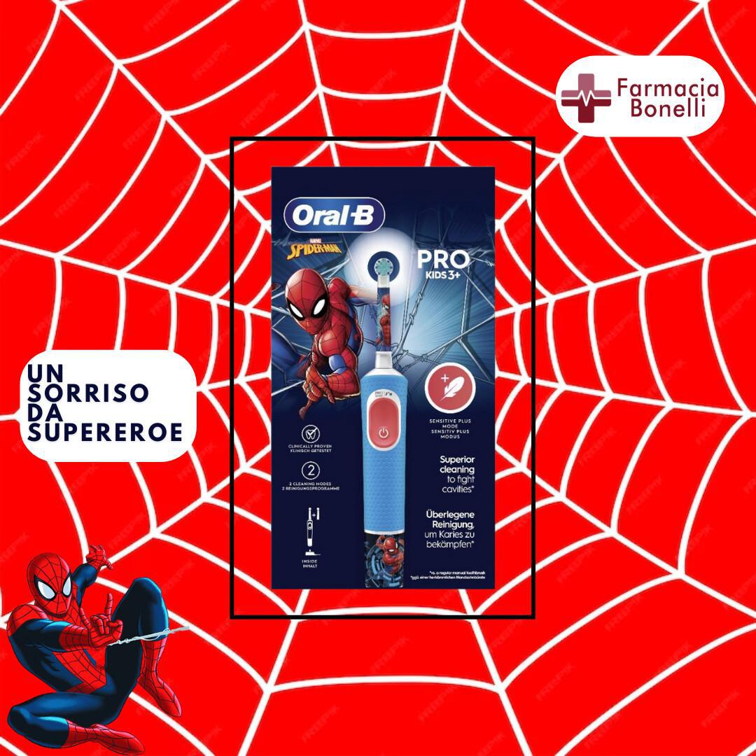 Oral-B Spiderman Pro Kids 3+ spazzolino elettrico