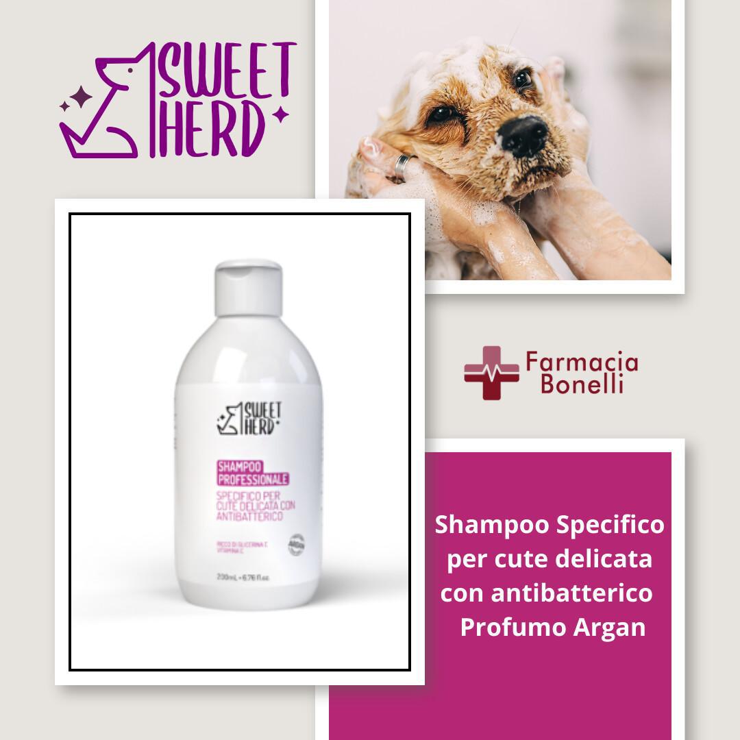 Shampoo Specifico per cute delicata con antibatterico 🐶