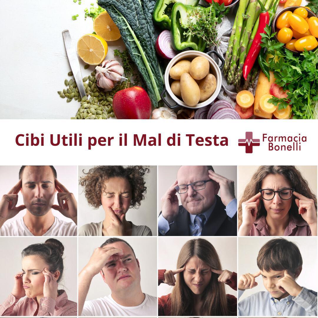 I cibi per aiutare il mal di testa