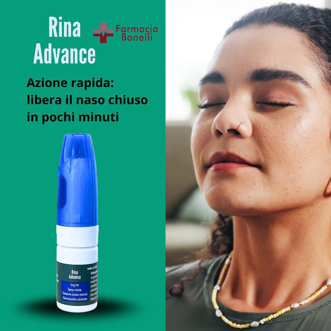 Rina Advance Spray: il tuo alleato contro il naso chiuso Rina Advance Spray: il tuo alleato contro il naso chiuso