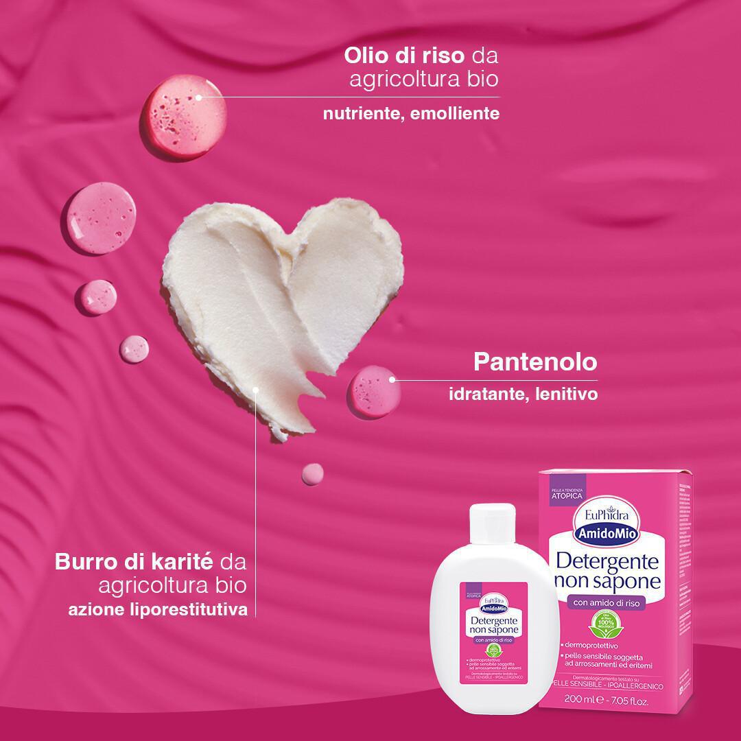 🤗 La dolce carezza quotidiana? Euphidra Amidomio Detergente Non Sapone! 🌸