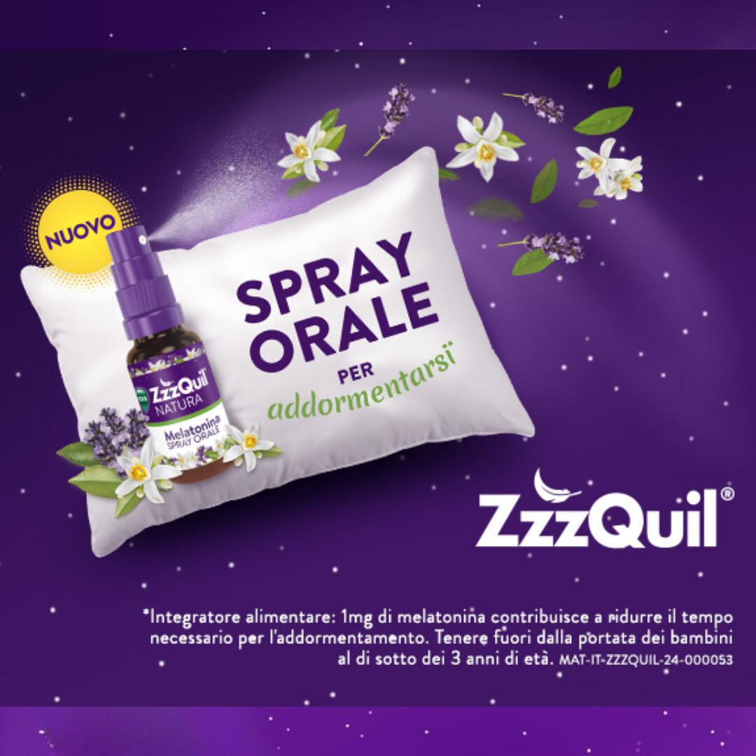 💤 ZzzQuil Spray Orale – il tuo alleato per un sonno rapido e sereno! 🌙