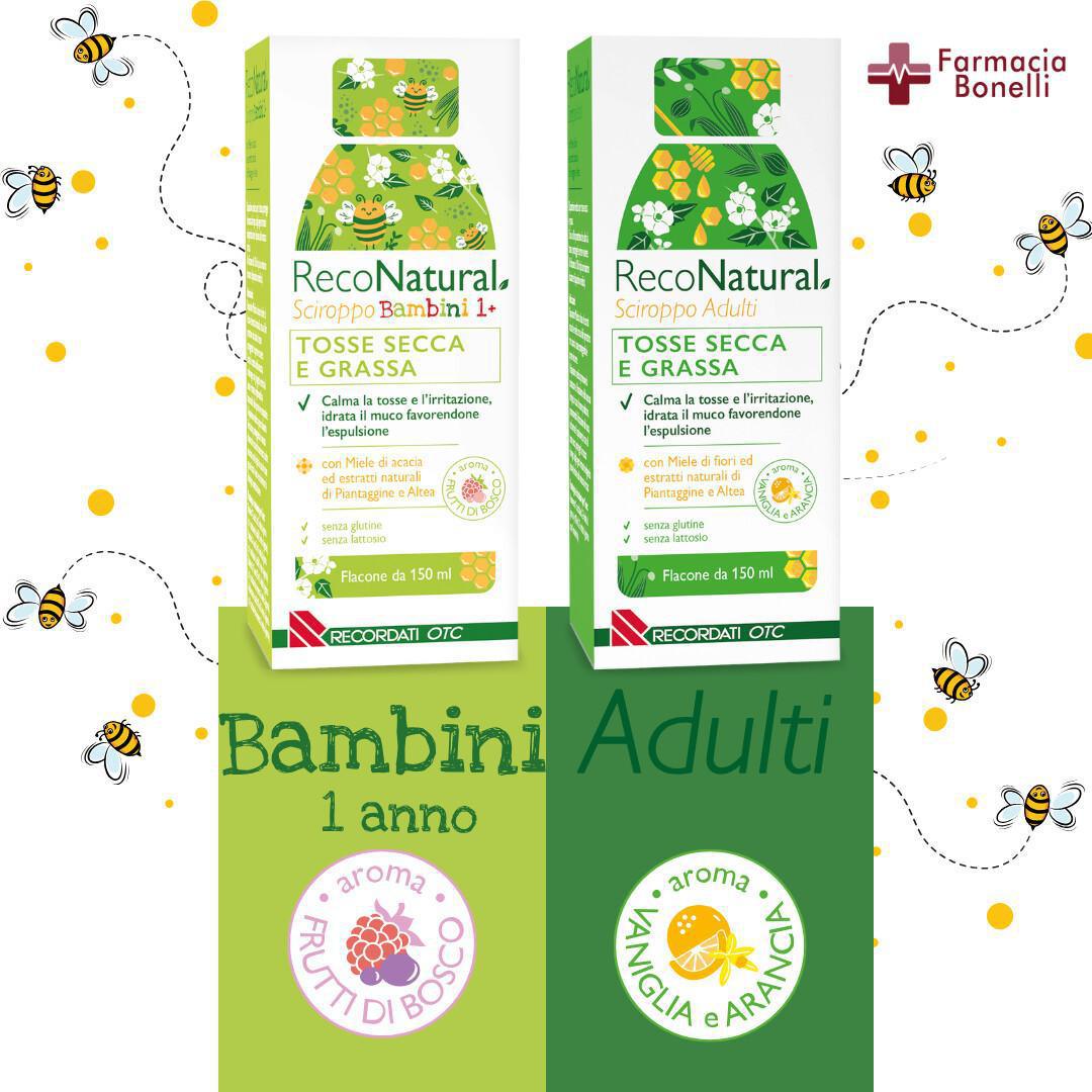 🍯 Reconatural Sciroppi Adulti e Bambini (da 1 anno)