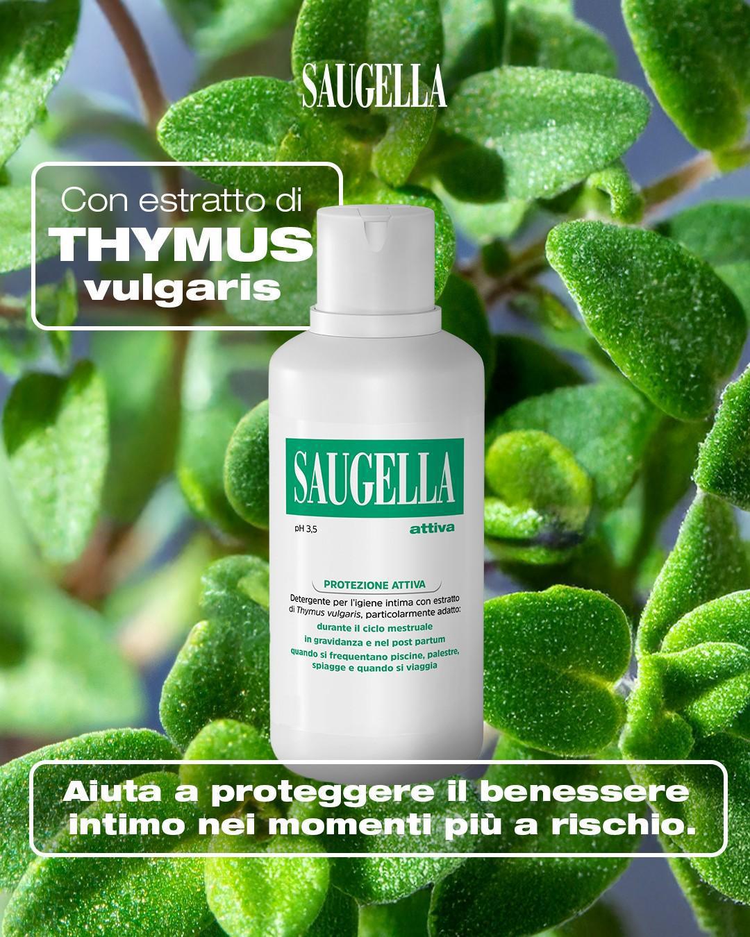 Saugella Attiva: Timo Potente per Te! 🌿🛡️