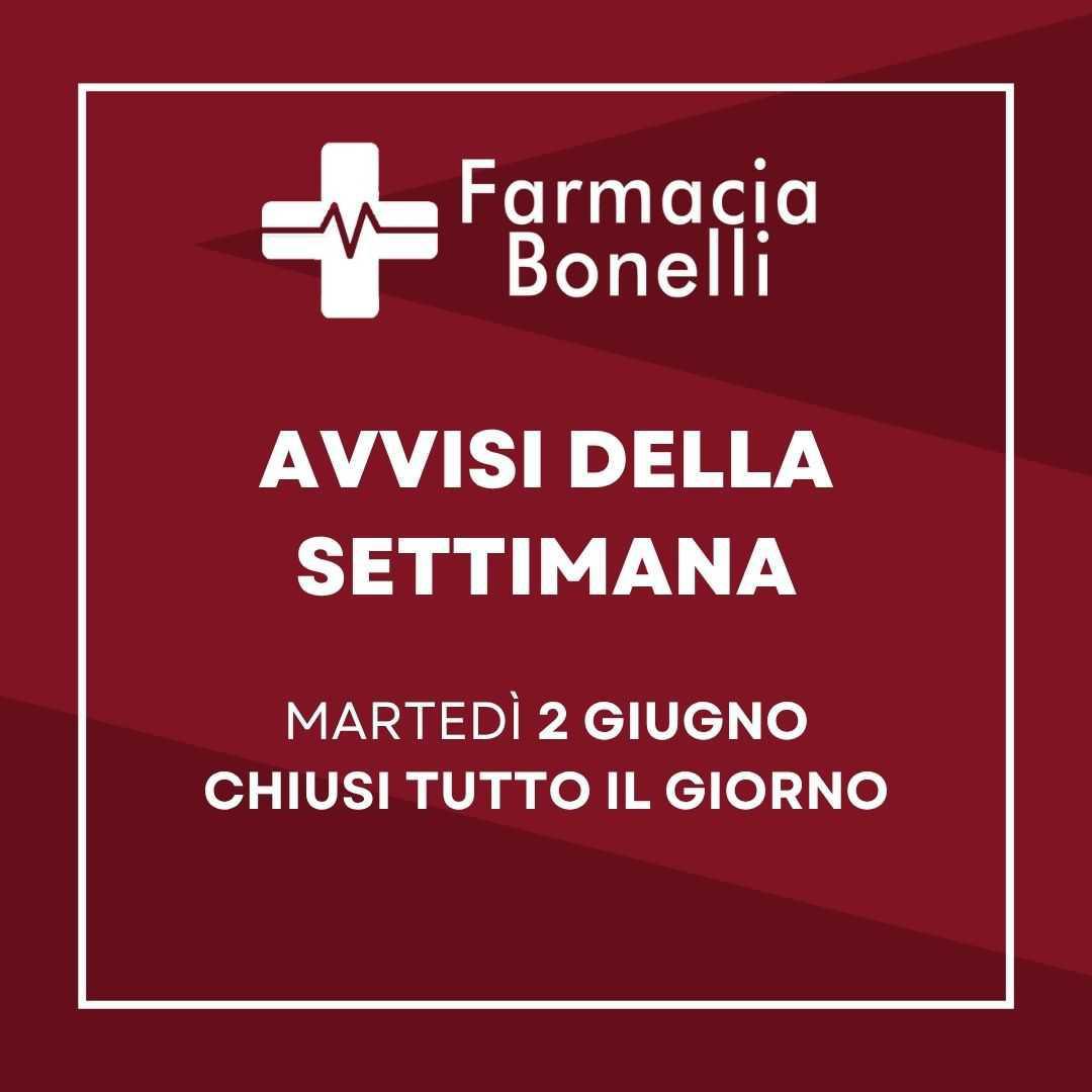 Avviso Farmacia Chiusa