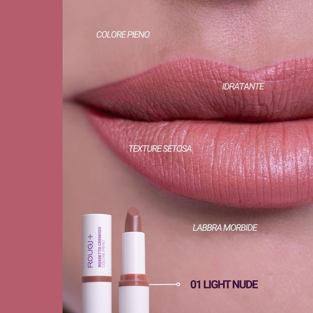 Rougj+ ROSSETTO CREMOSO: labbra da sogno! 💋