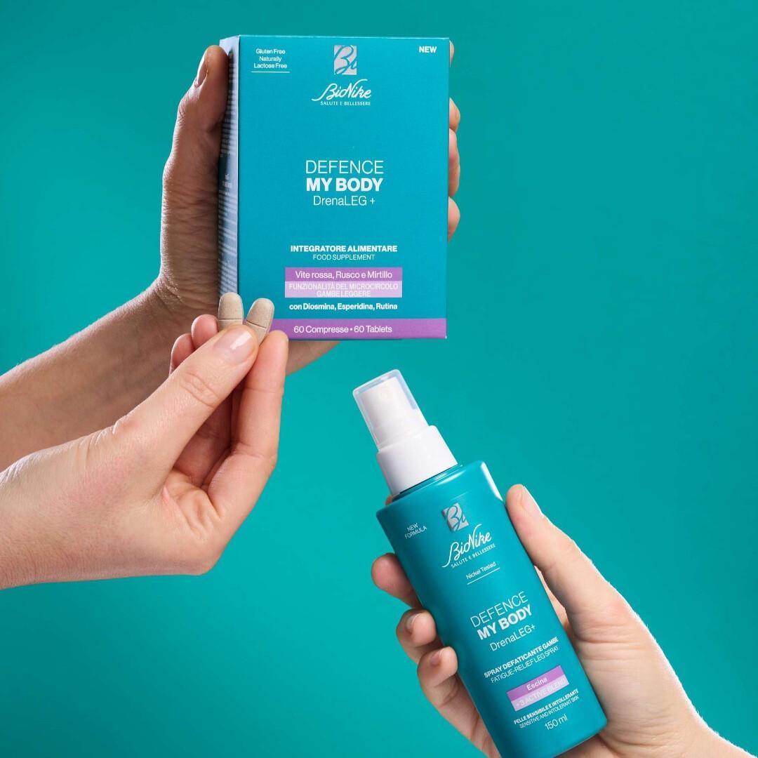 Gambe stanche e gonfie? Ecco la tua doppia mossa di benessere! 🦵✨