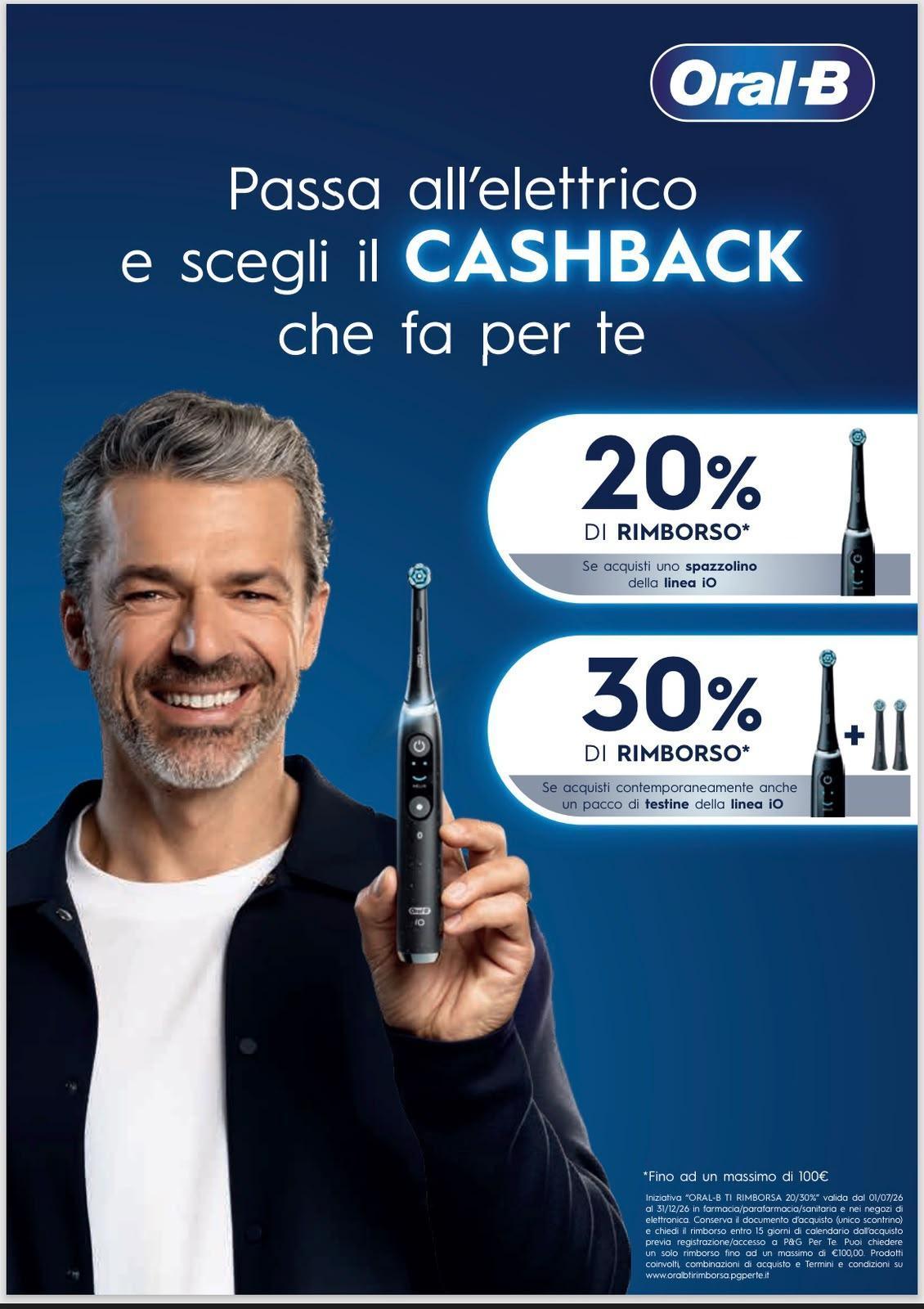 Sorrisi splendenti, portafoglio felice: scopri il Cashback Oral-B! 🪥💰