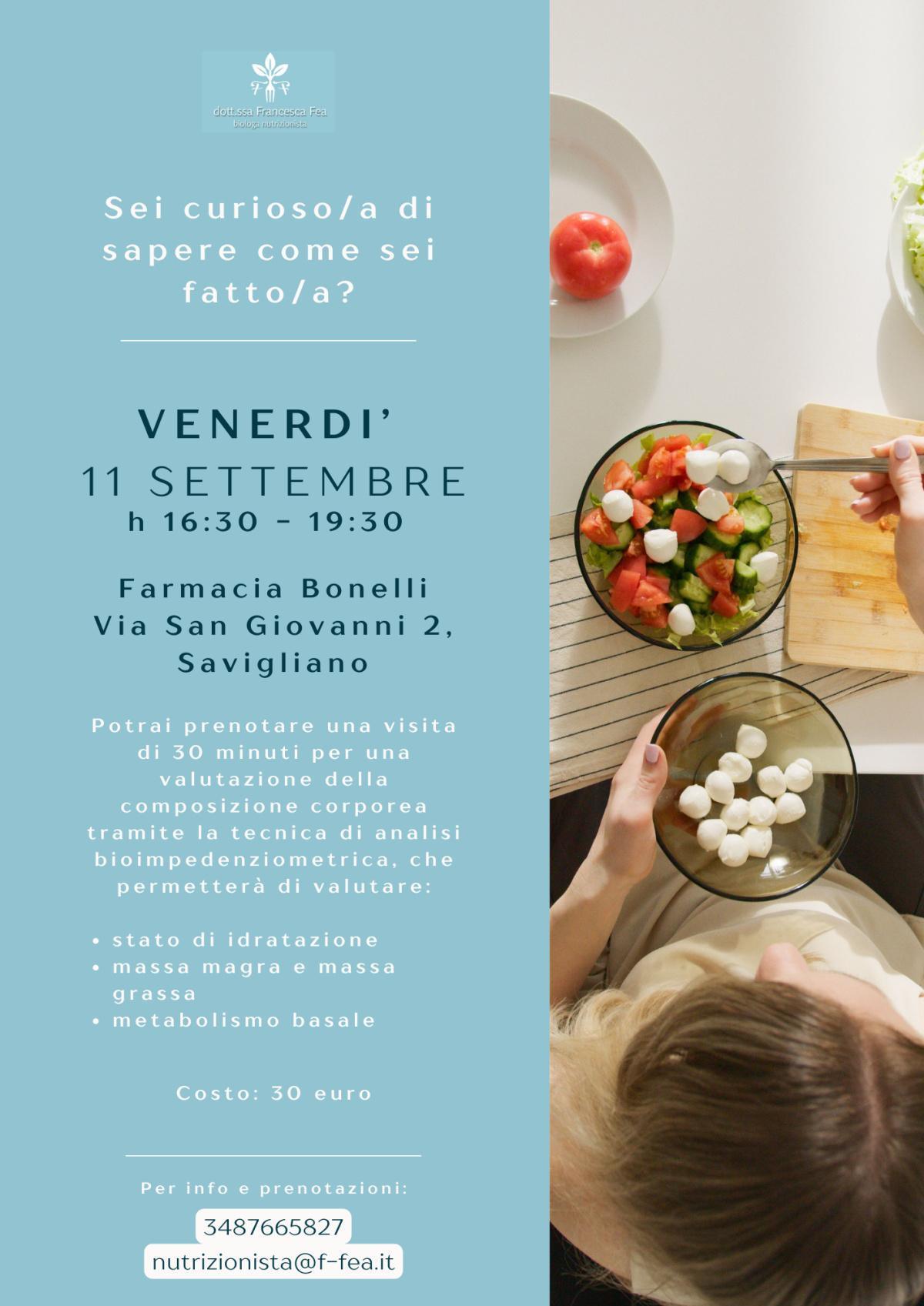 Arriva la Giornata della Nutrizione in Farmacia! 📢