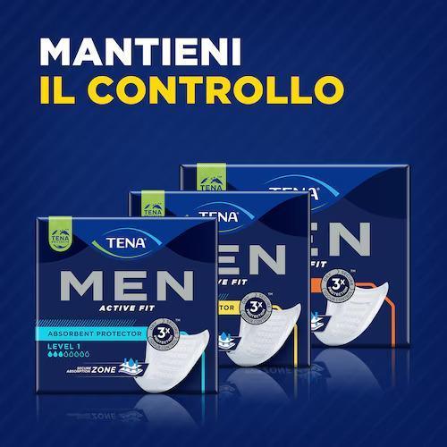🛡️ TENA Men Active Fit Livello 1: discrezione e protezione quotidiana.