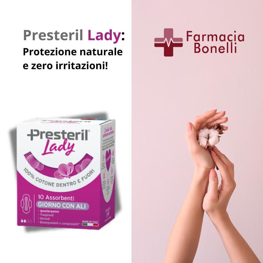 Presteril Lady Esterni: Comfort 100% Cotone! 🌸
