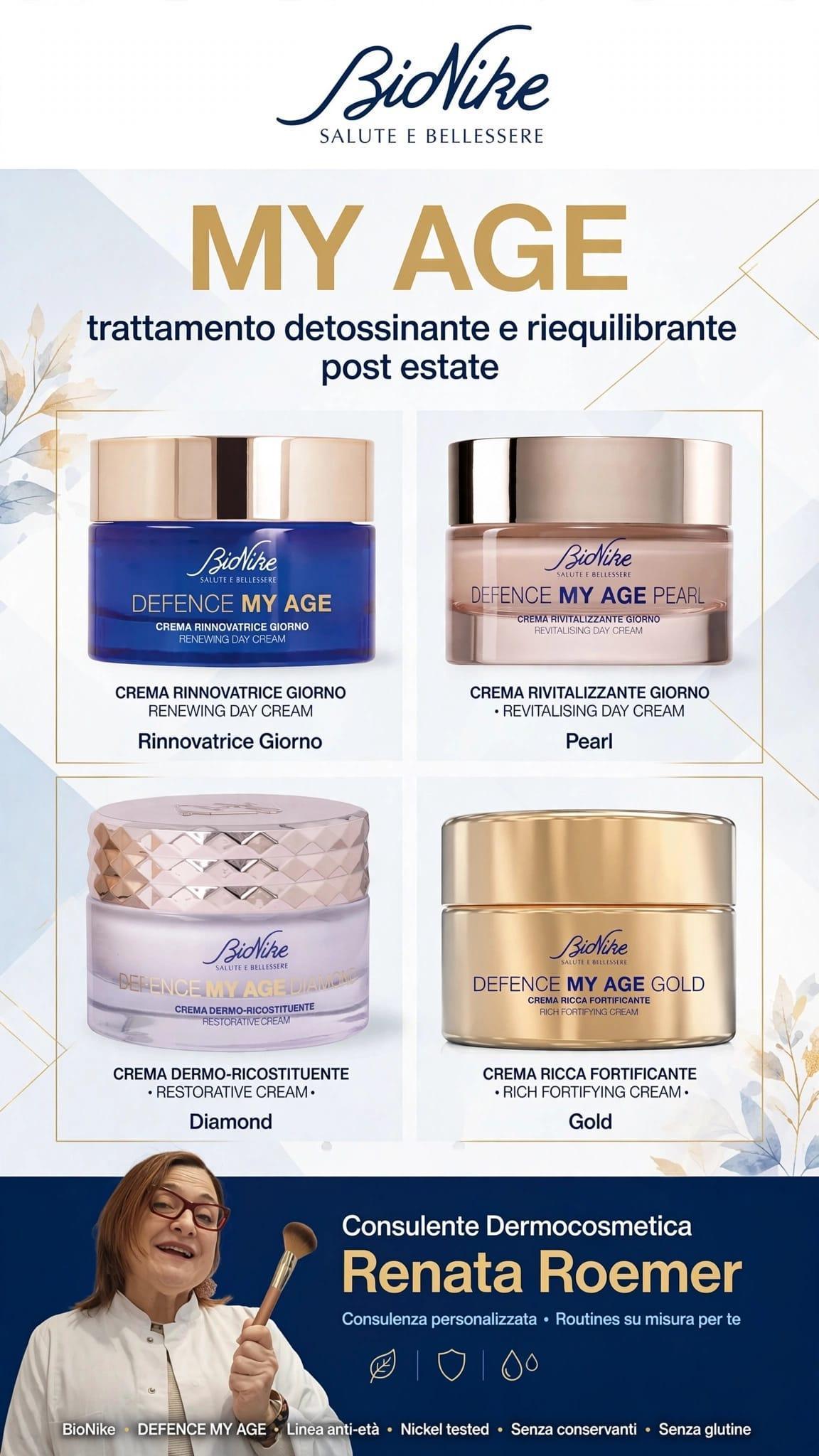 Giornata BioNike Defence My Age Giornata BioNike Defence My Age