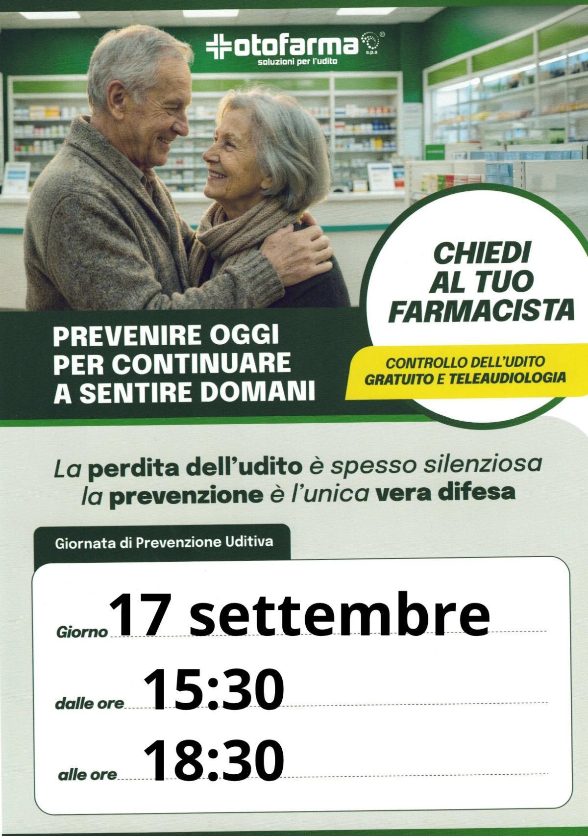 Visita gratuita dell'udito con Otofarma 🦻🏻